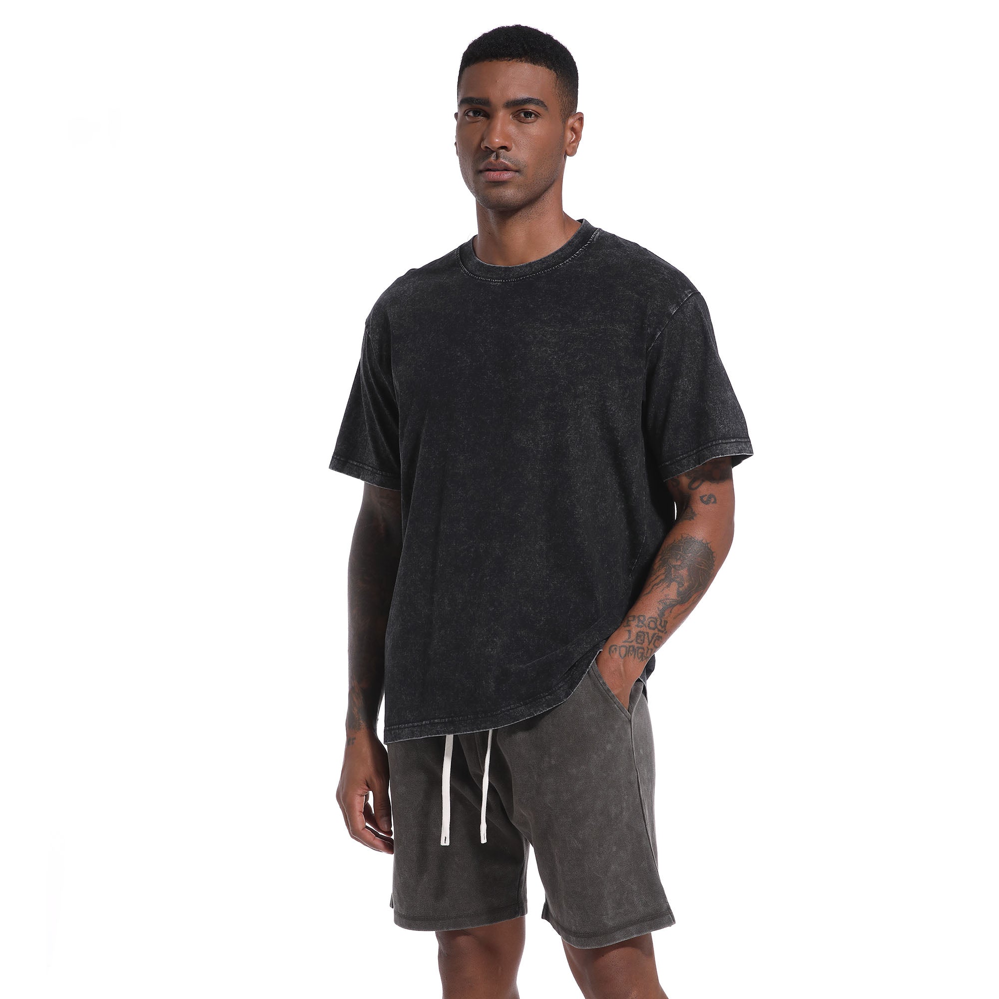 The Wardrobe 6-Pack – 230GSM Heavy Loose Fit Washed T-Shirt