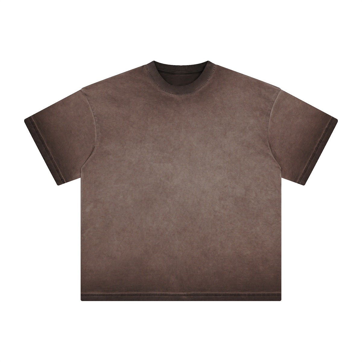 Zware losse pasvorm Sunburst Wash T-shirt