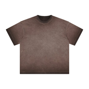 Zware losse pasvorm Sunburst Wash T-shirt