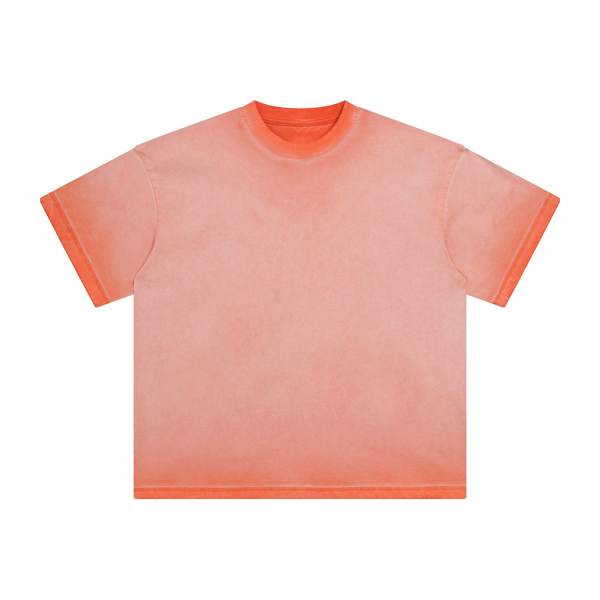 Zware losse pasvorm Sunburst Wash T-shirt