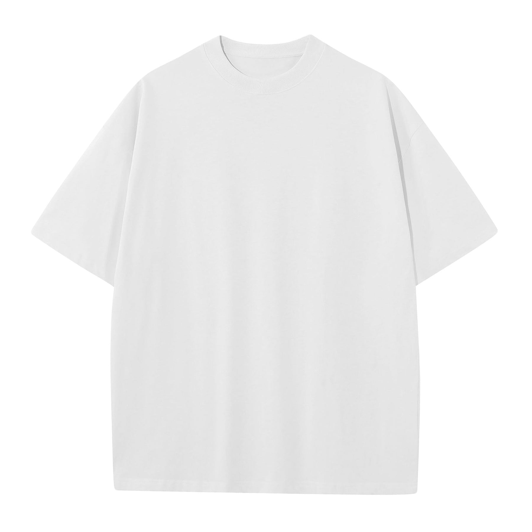 All White 3-Pack - 275GSM Heavy Loose Fit T-Shirt