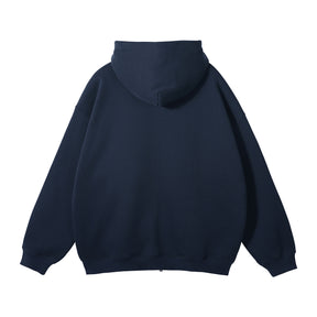 350GSM Loose Fit Zip Up Hoodie