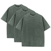 3-Pack – 230GSM Heavy Loose Fit Washed T-Shirt