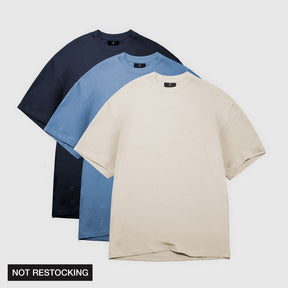 Clearance 3-Pack - 275GSM Heavy Loose Fit T-Shirt